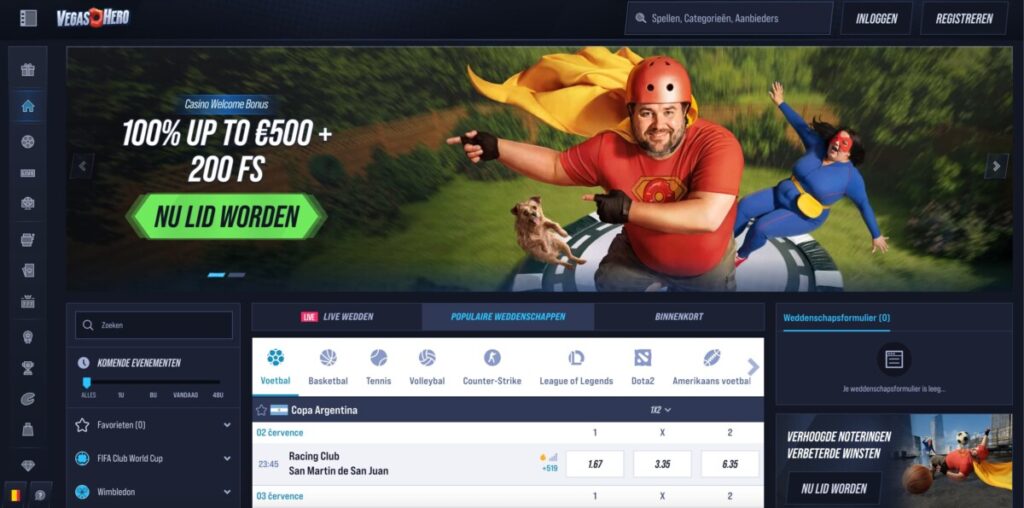 Vegas Hero, beste iDEAL casino online