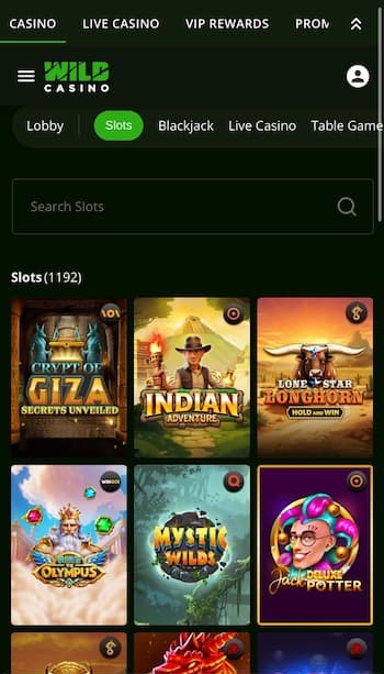 best new online casinos US Wild for Games