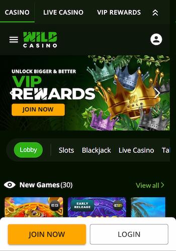 Wild casino, one of the best Arizona online casinos