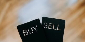 Buy and Sell cards relating to stock markets
