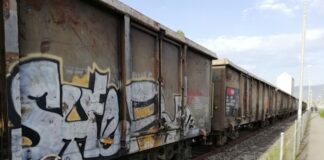 Trainwreck on a track