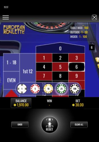 Roulette tables at Texas online casinos